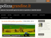 blog aziendale - Polizza Grandine