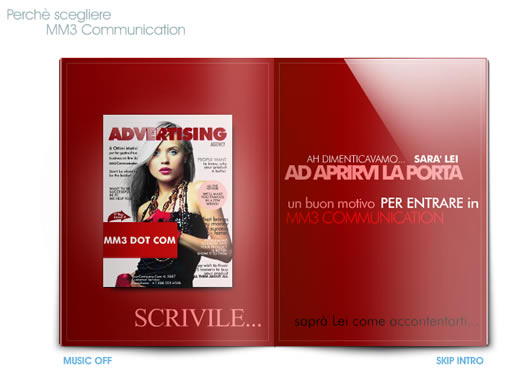 intro sito flash - MM3 Communication