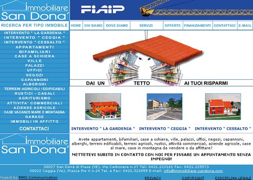 siti web agenzie immobiliari - Agenzia: Immobiliare San Dona&rsquo;