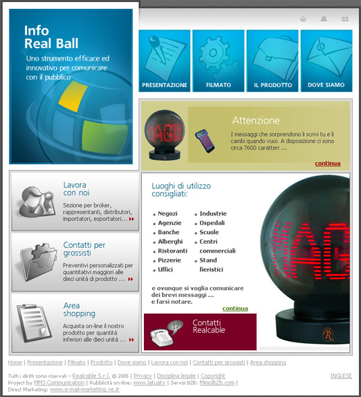 insegne luminose - Realcable srl - sito web vendita insegne luminose