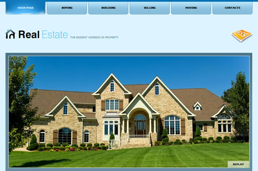 siti web standard con template per settore arredamento - MM3 Communication