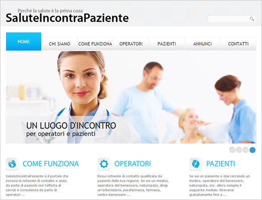 Salute Incontra Paziente | Portale Nazionale