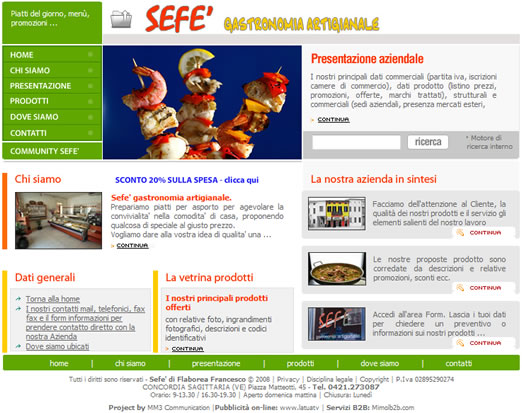 gastronomia tipica - gastronomia artigianale - Sefe&rsquo; di Concordia Sagittaria